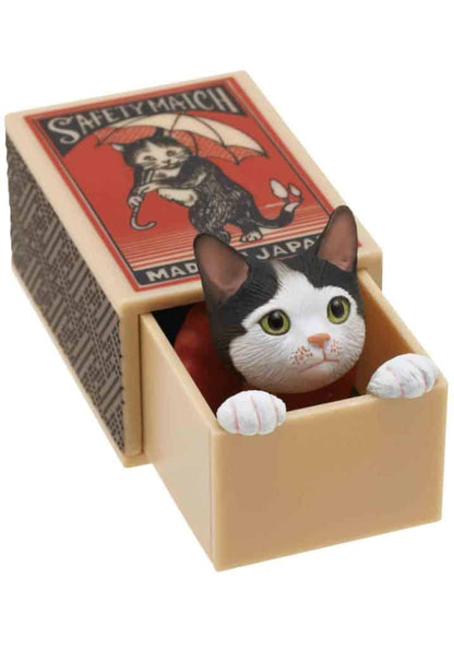 Clever Idiots Inc. Cat Peek Matchbox Collection 1Pc Random Blind Box