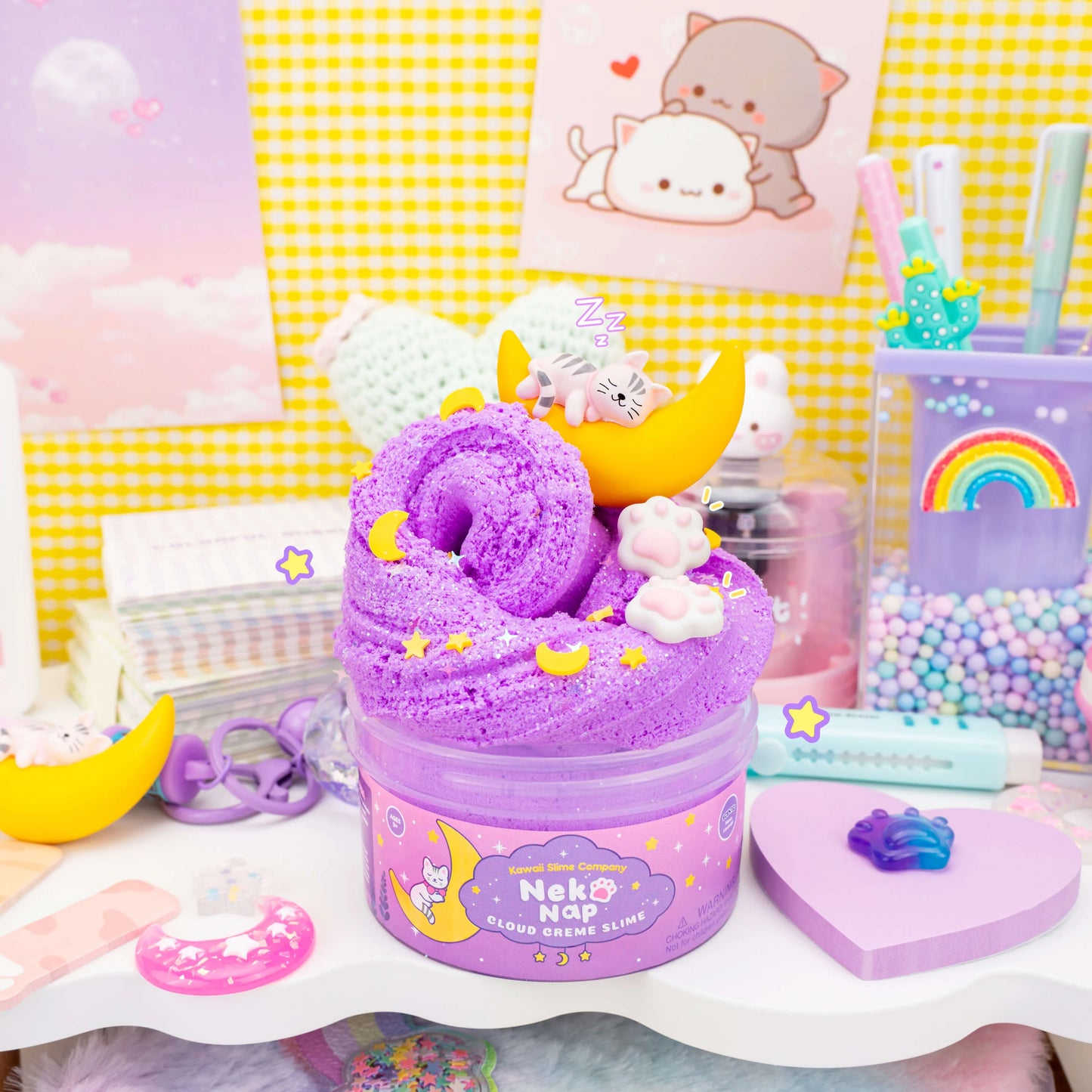 Neko Nap Cloud Creme Signature Dome™ Slime