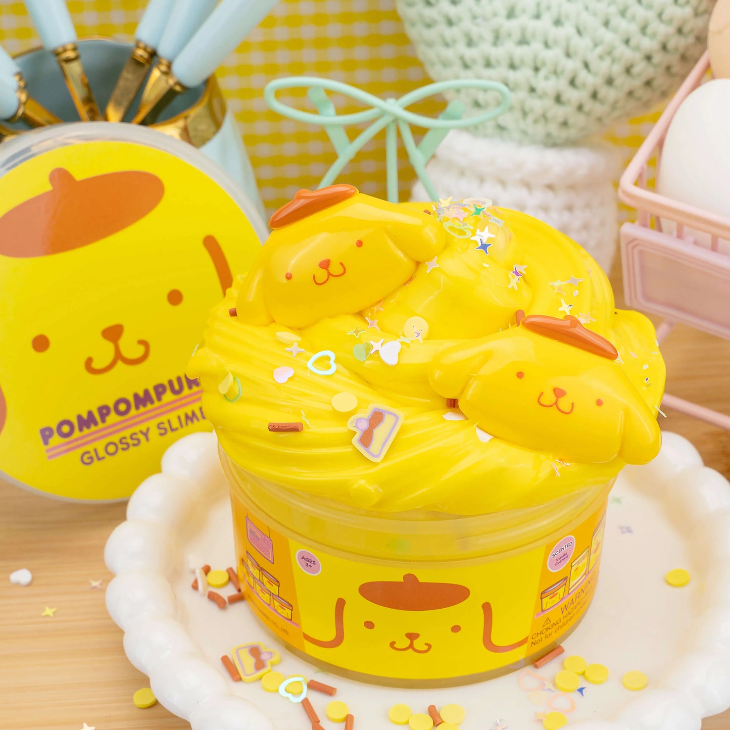Sanrio® Pompompurin™ Glossy Signature Dome™ Slime