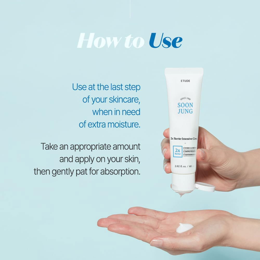 [Etude House] Soon Jung 2x Barrier Intensive Cream 60ml