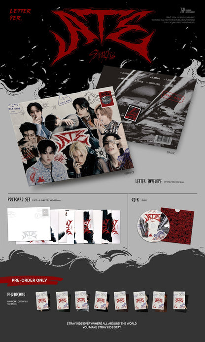 [Stray Kids] ATE (Letter Ver.)