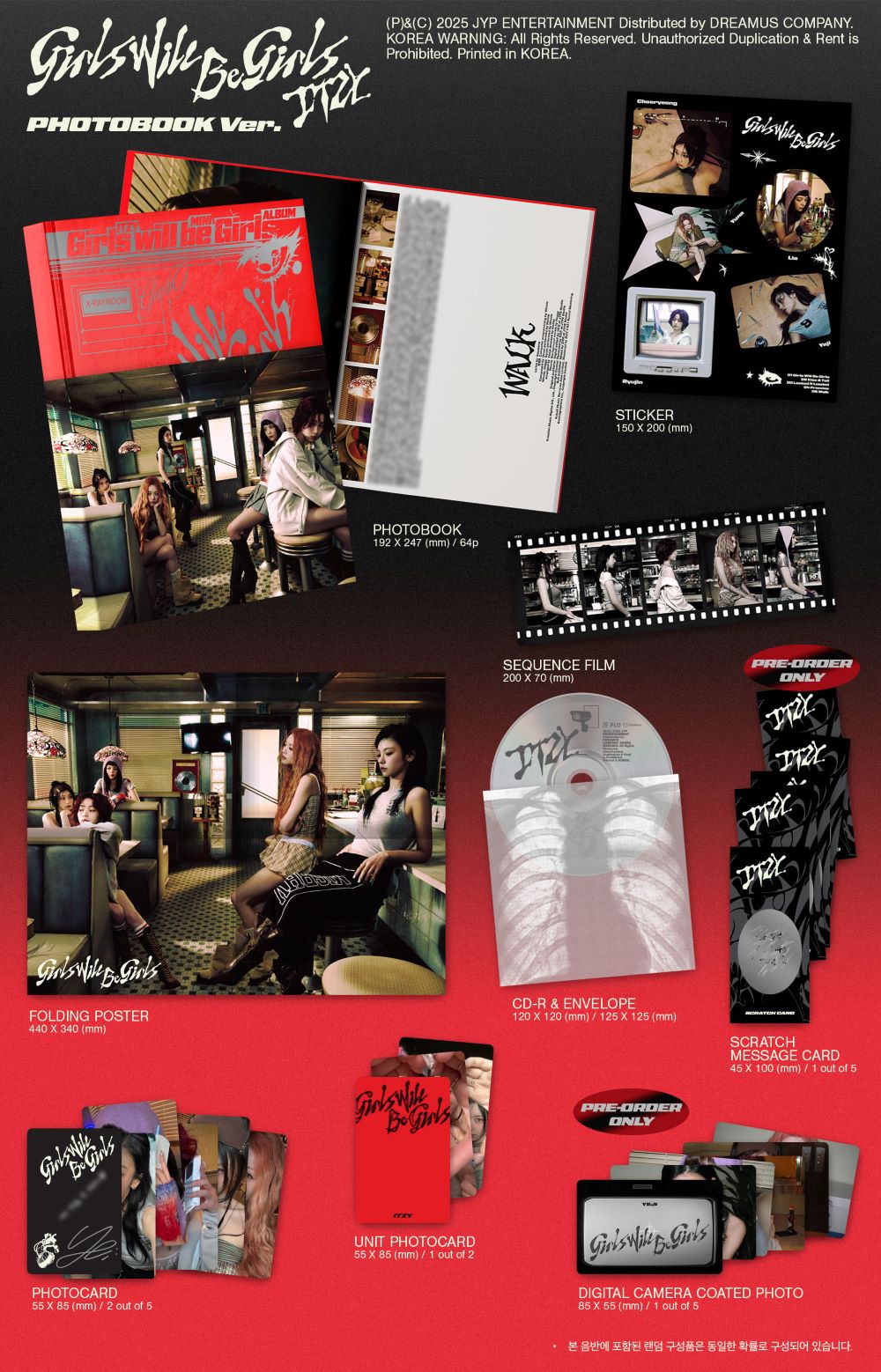 [ITZY] Girls Will Be Girls (Photobook Ver.)