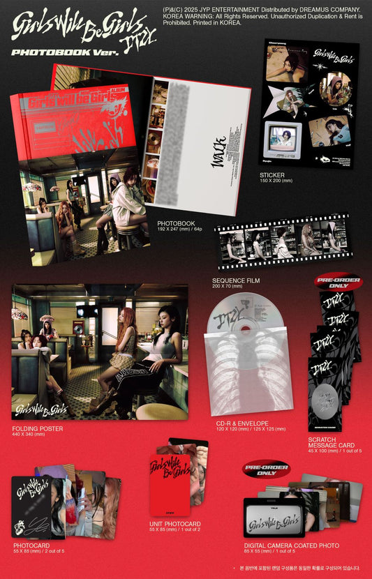 [ITZY] Girls Will Be Girls (Photobook Ver.)