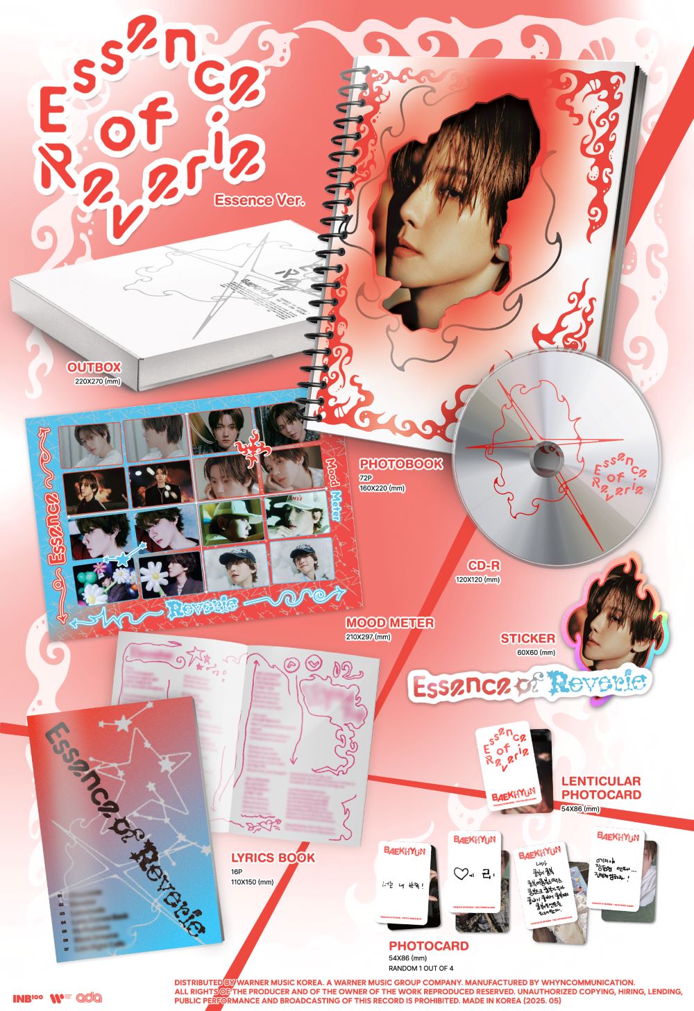 [BAEKHYUN] Essence of Reverie (Photobook)