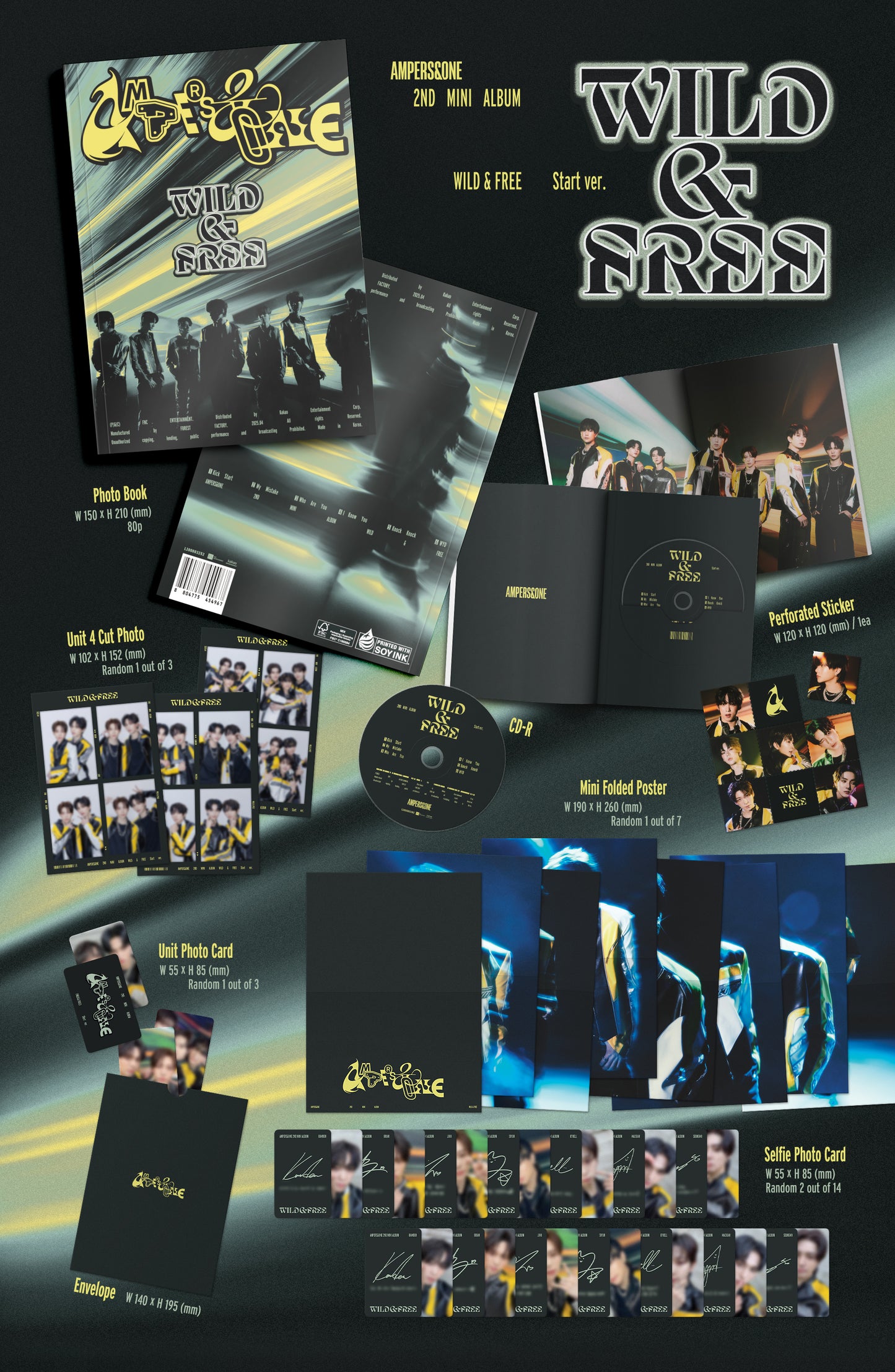 [AMPERS&ONE] WILD & FREE (Start Ver.)
