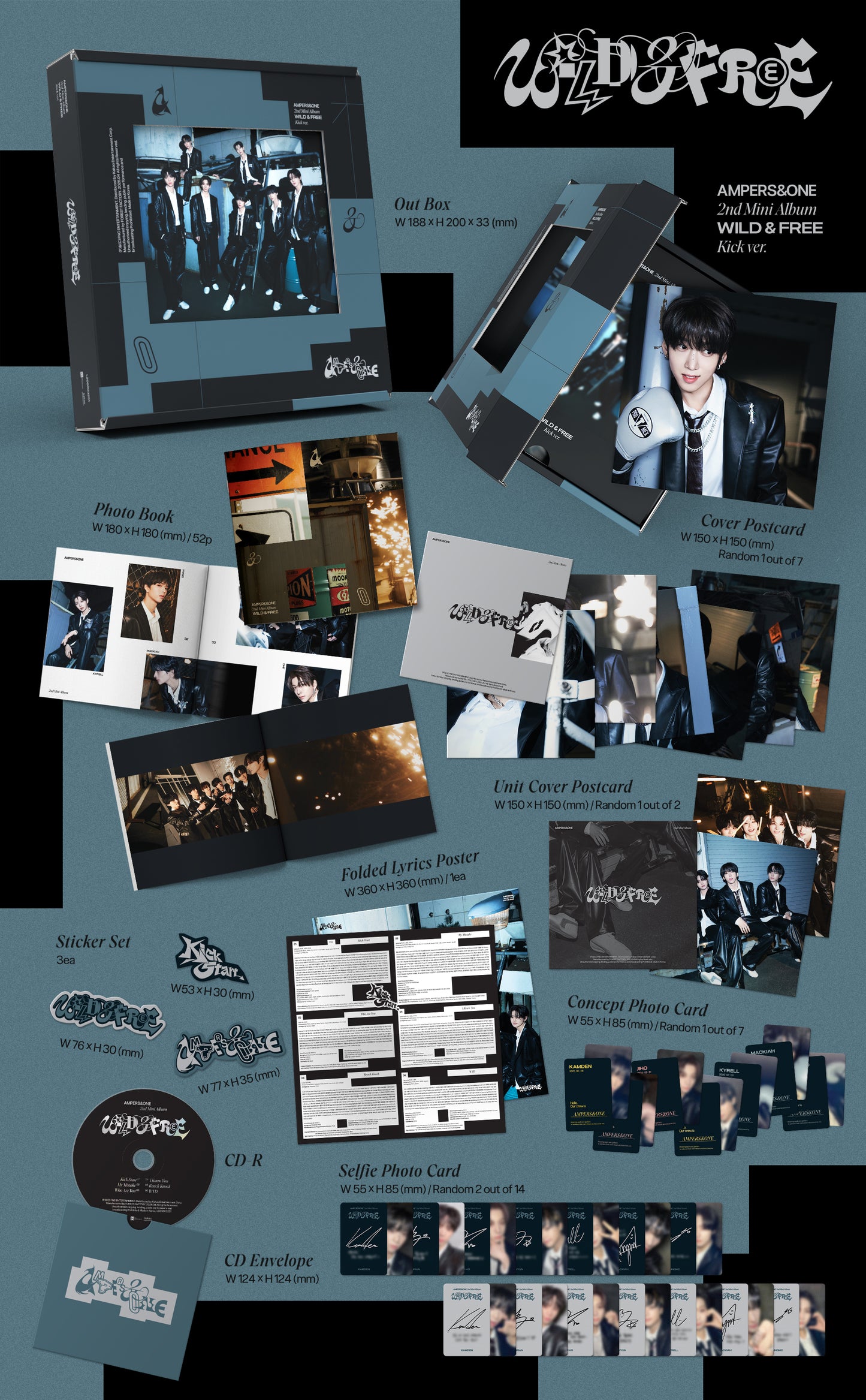 [AMPERS&ONE] WILD & FREE (Kick Ver.)