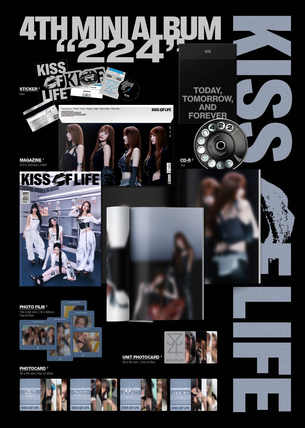[KISS OF LIFE] 224 (Magazine Ver.)
