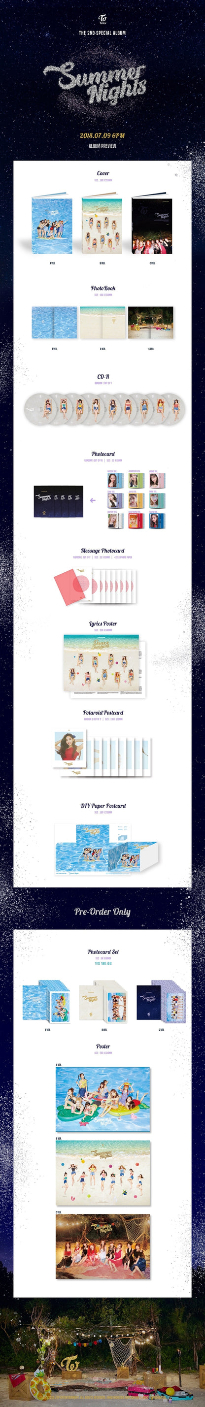 [TWICE] SUMMER NIGHTS
