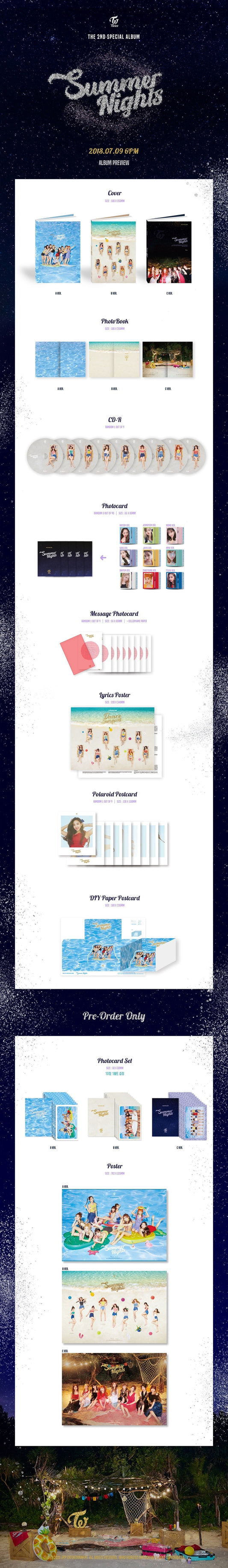 [TWICE] SUMMER NIGHTS