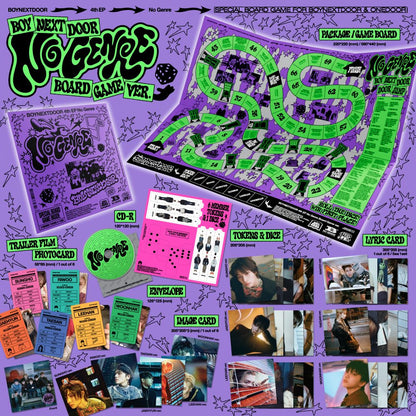 [BOYNEXTDOOR] No Genre (Board Game ver.)