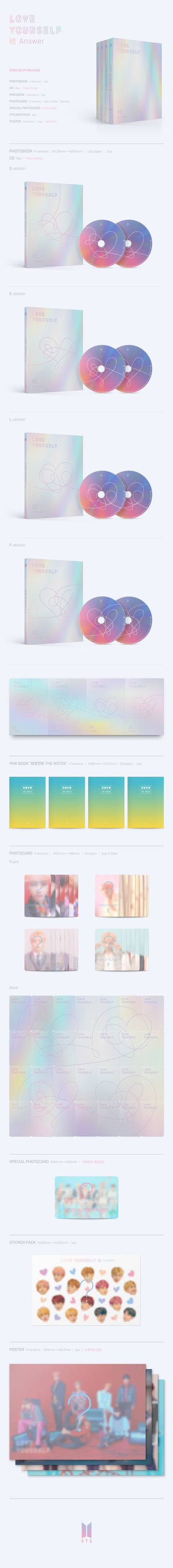 [BTS] LOVE YOURSELF 結 ANSWER