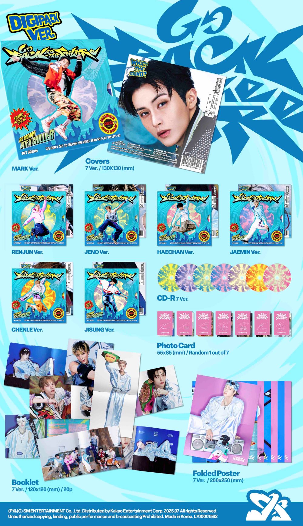 [NCT DREAM] Go Back To The Future (Digipack Ver.)