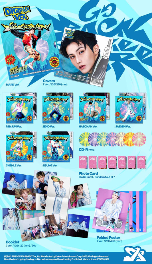 [NCT DREAM] Go Back To The Future (Digipack Ver.)