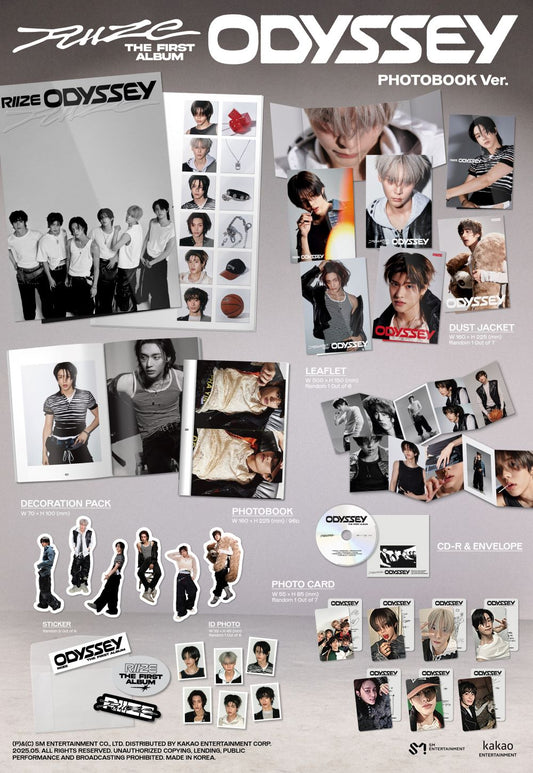 [RIIZE] ODYSSEY (PHOTOBOOK Ver.)
