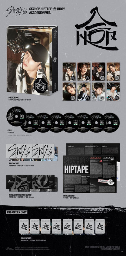 [Stray Kids] SKZHOP HIPTAPE ‘合 (HOP)’ (ACCORDION VER.)