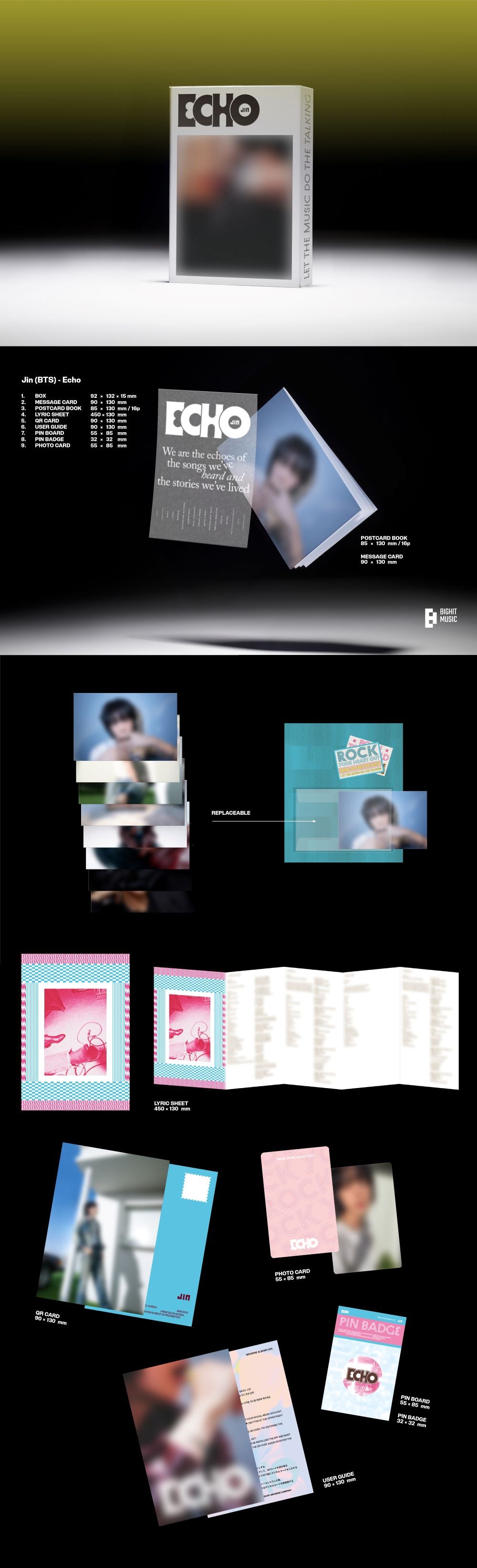 [JIN] Echo (Weverse Albums ver.)