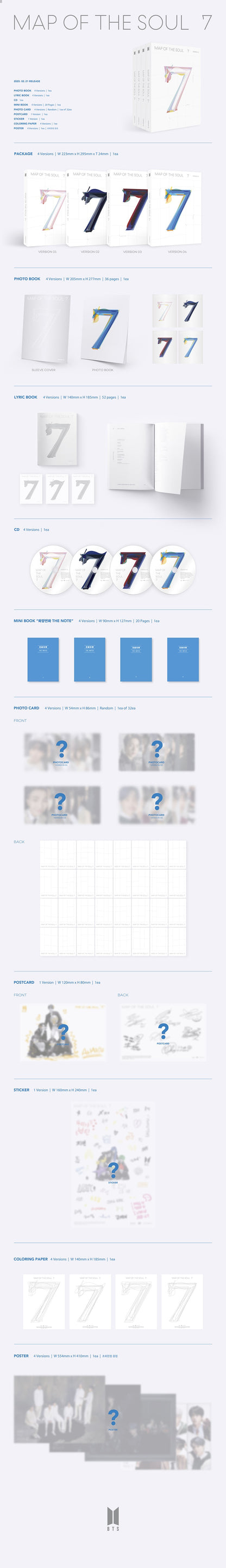 [BTS] MAP OF THE SOUL : 7