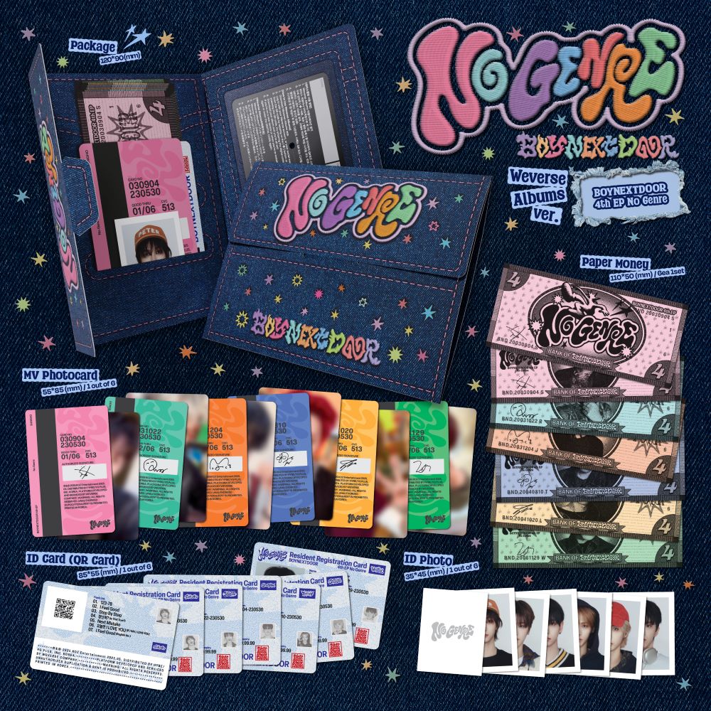 [BOYNEXTDOOR] No Genre (Weverse Albums ver.)