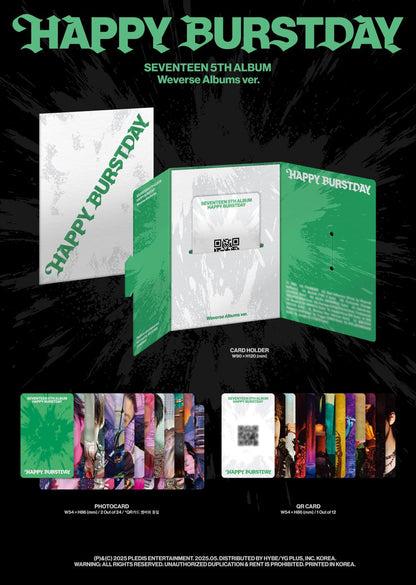 [SEVENTEEN] HAPPY BURSTDAY (Weverse Albums Ver.)