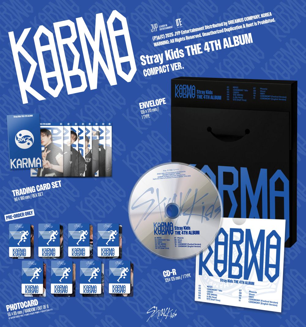 [Stray Kids] KARMA (COMPACT VER.)