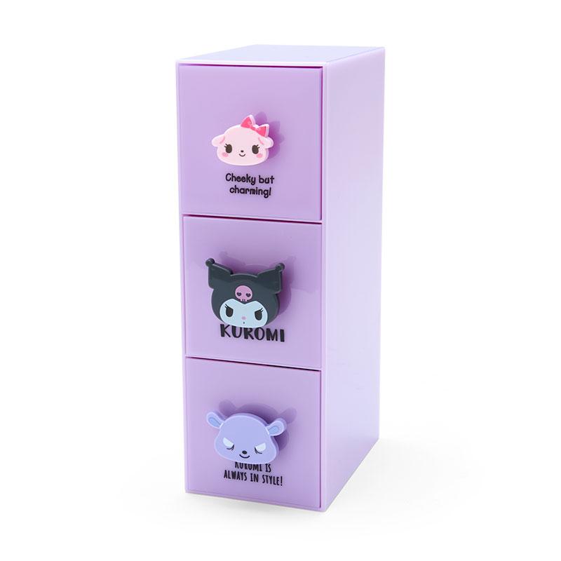 Sanrio Mini Drawers Case - Kuromi