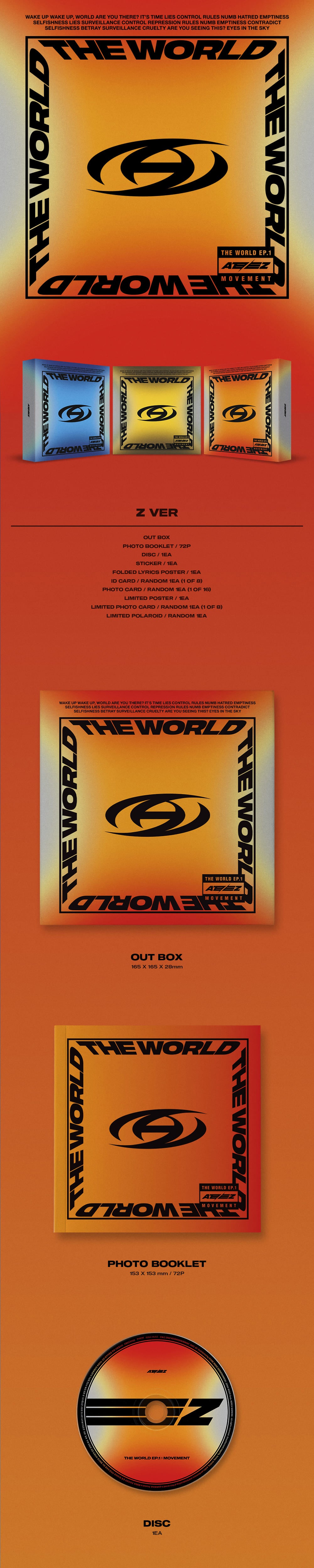 [ATEEZ] THE WORLD EP.1 : MOVEMENT