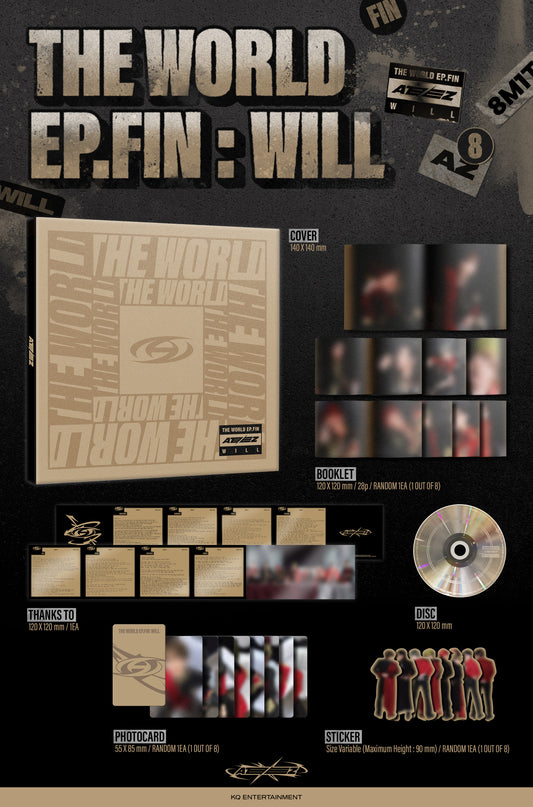[ATEEZ] THE WORLD EP.FIN : WILL (Digipak ver.)