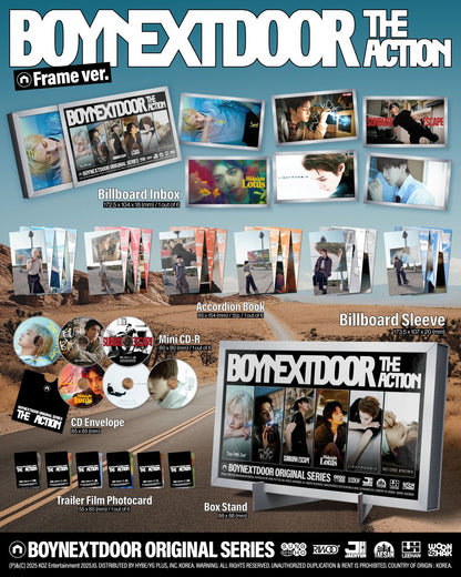 [BOYNEXTDOOR] The Action (Frame ver.)