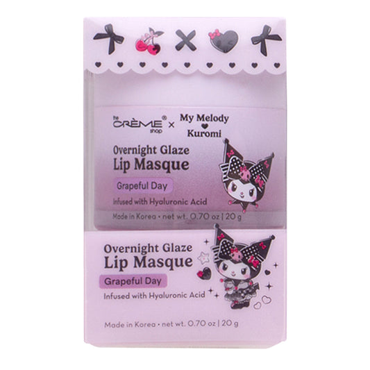 [The Crème Shop] Kuromi | Overnight Glaze Lip Mask (Grapeful Day)