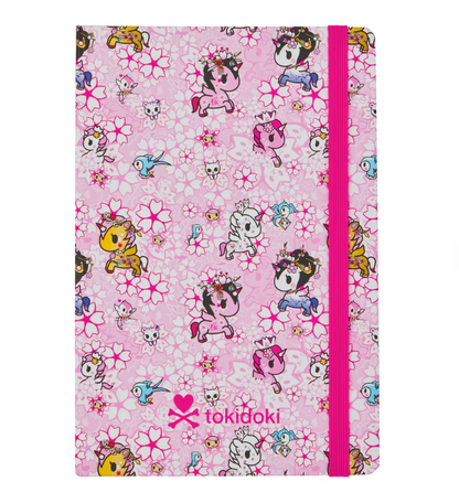 Tokidoki Perfect Bound Wood Free Paper Notebook - Sakura Pink