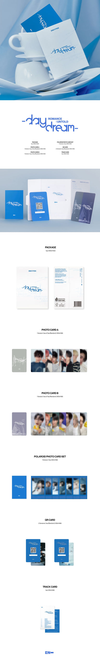 [ENHYPEN] ROMANCE_UNTOLD -daydream- (Weverse Albums ver.)