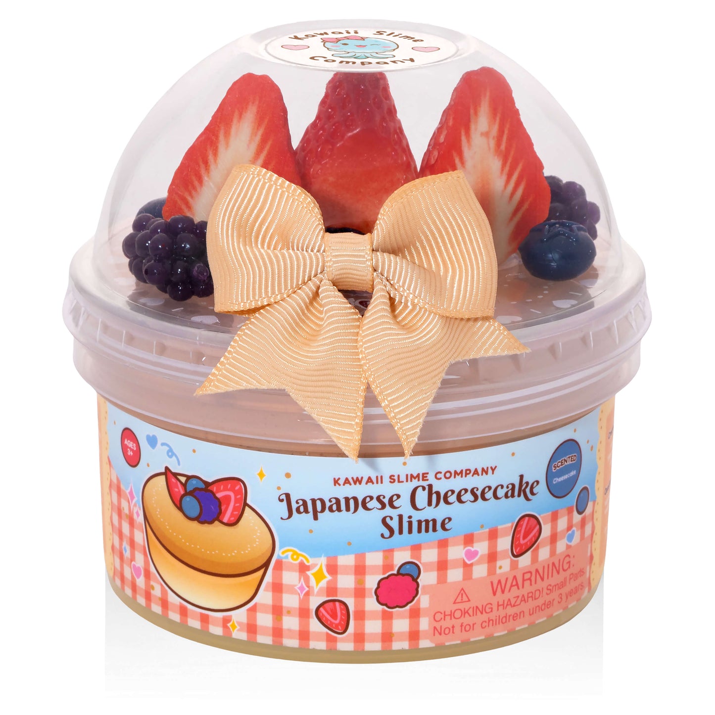 Japanese Cheesecake Butter Signature Dome™ Slime