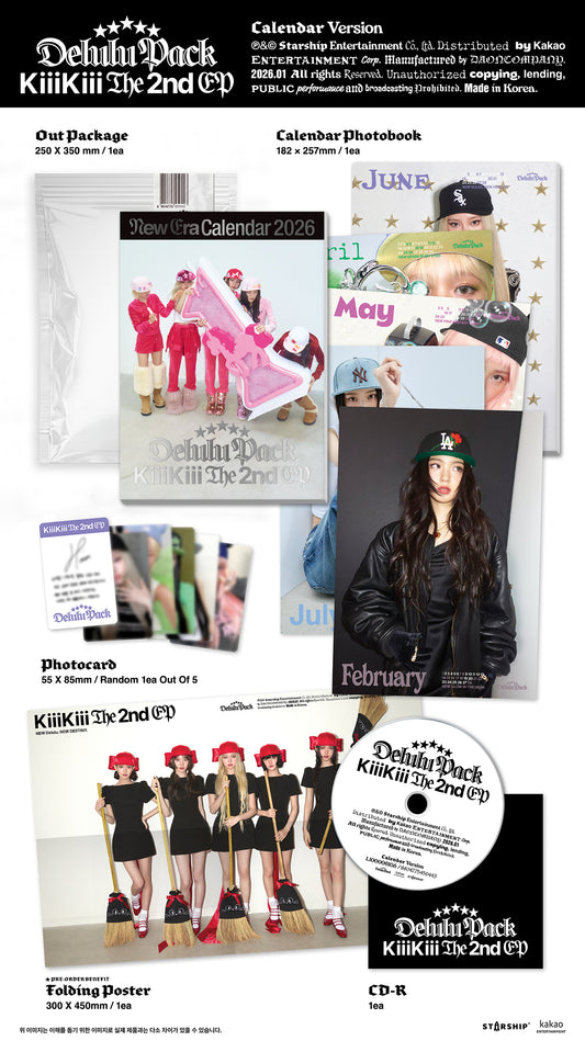 [KiiiKiii] Delulu Pack (Calendar. Version)