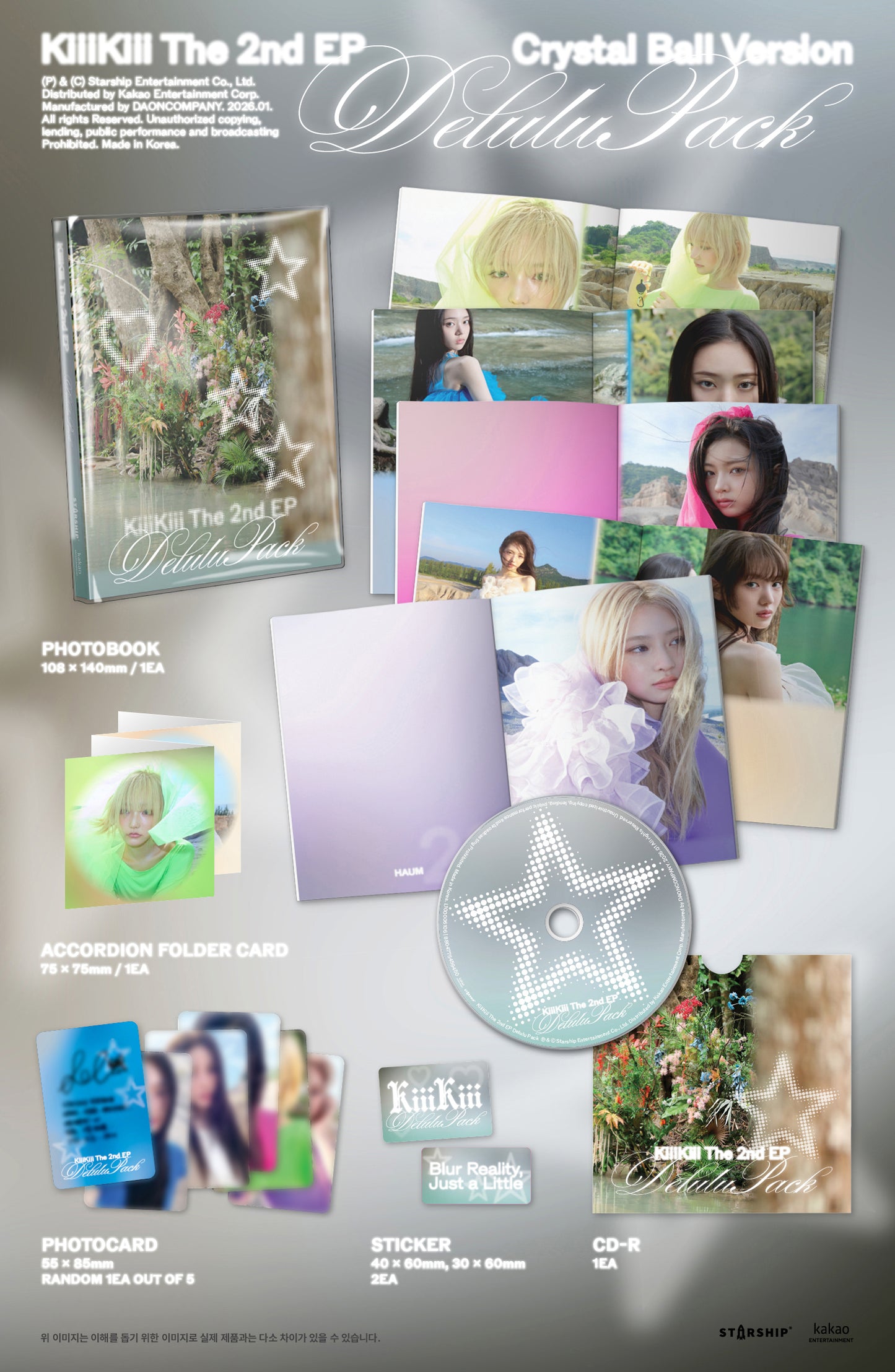 [KiiiKiii] Delulu Pack (Crystal Ball. Version)