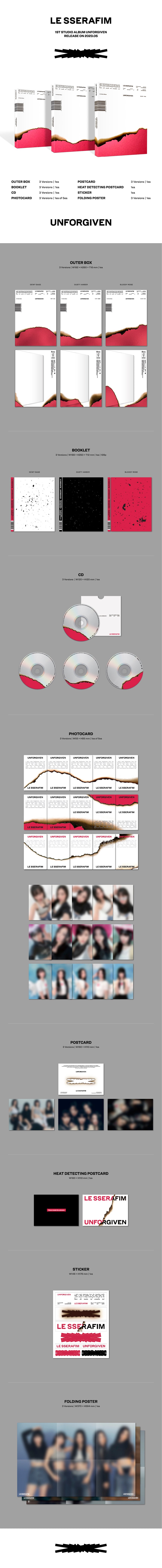 [LE SSERAFIM] UNFORGIVEN