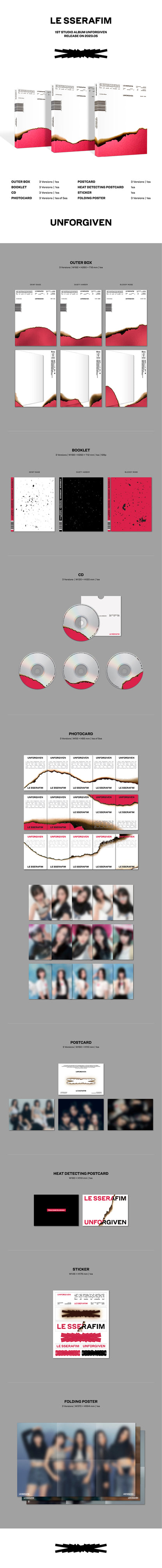 [LE SSERAFIM] UNFORGIVEN