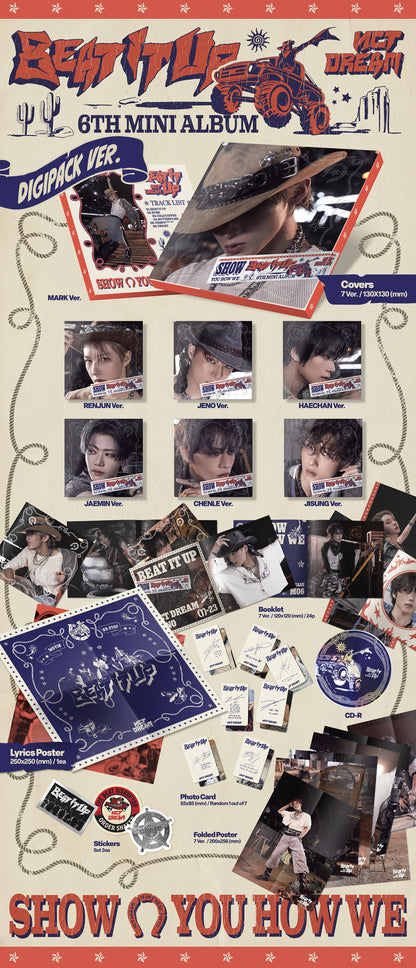 [NCT DREAM] Beat It Up (Digipack Ver.)