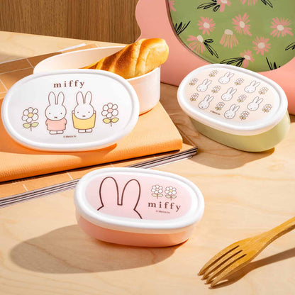 Miffy Lunch Box 3pc Set - Miffy 23