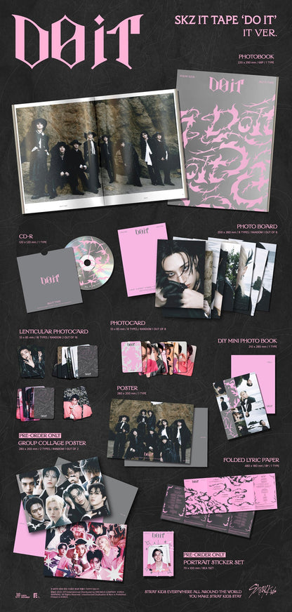 [Stray Kids] SKZ IT TAPE ‘DO IT’ (IT VER.)