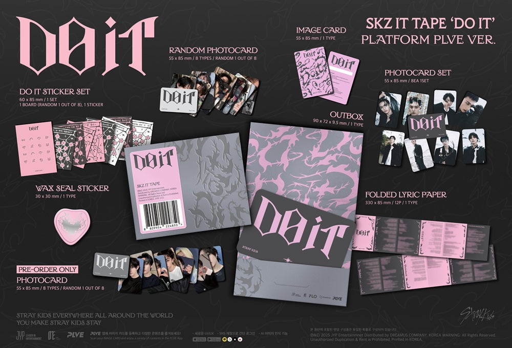 [Stray Kids] SKZ IT TAPE ‘DO IT’ (PLATFORM PLVE VER.)
