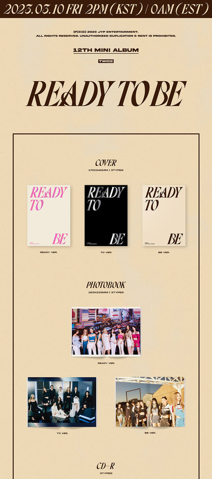 [TWICE] READY TO BE