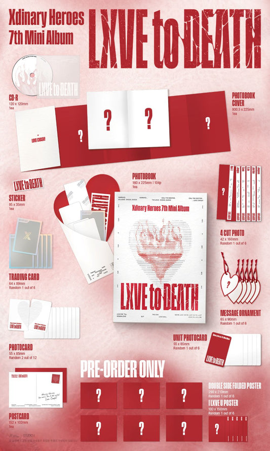 [Xdinary Heroes] LXVE to DEATH (PhotoBook ver.)