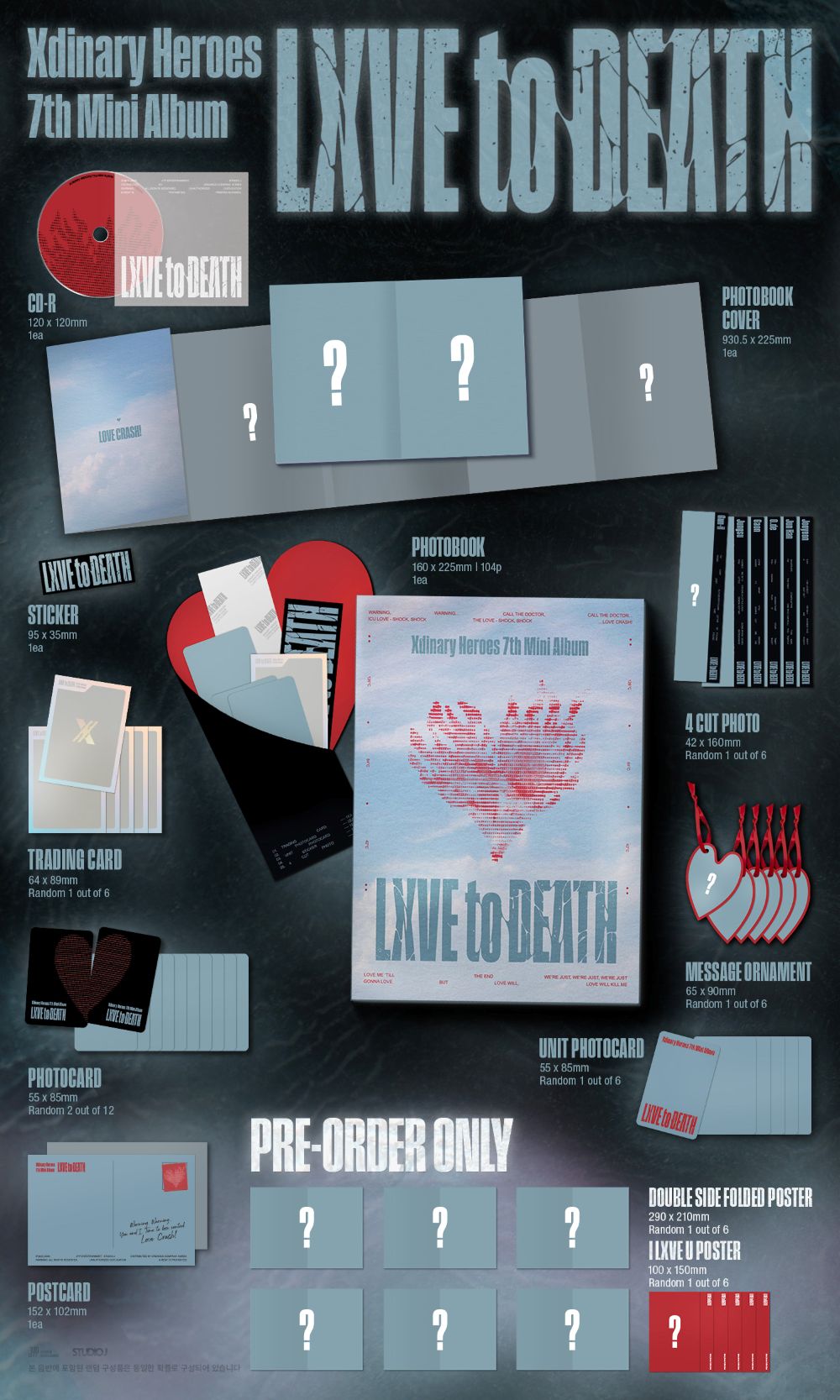 [Xdinary Heroes] LXVE to DEATH (PhotoBook ver.)
