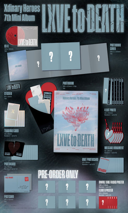 [Xdinary Heroes] LXVE to DEATH (PhotoBook ver.)