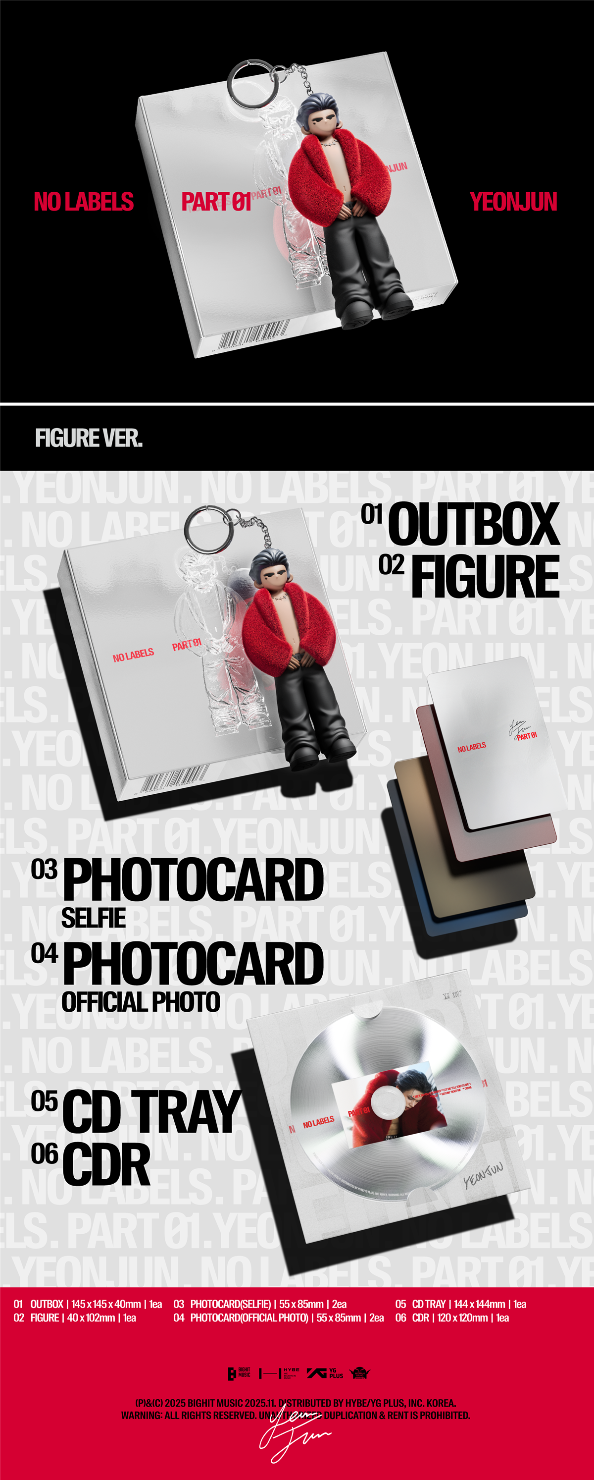 [YEONJUN] NO LABELS: PART 01 (Figure Ver.)