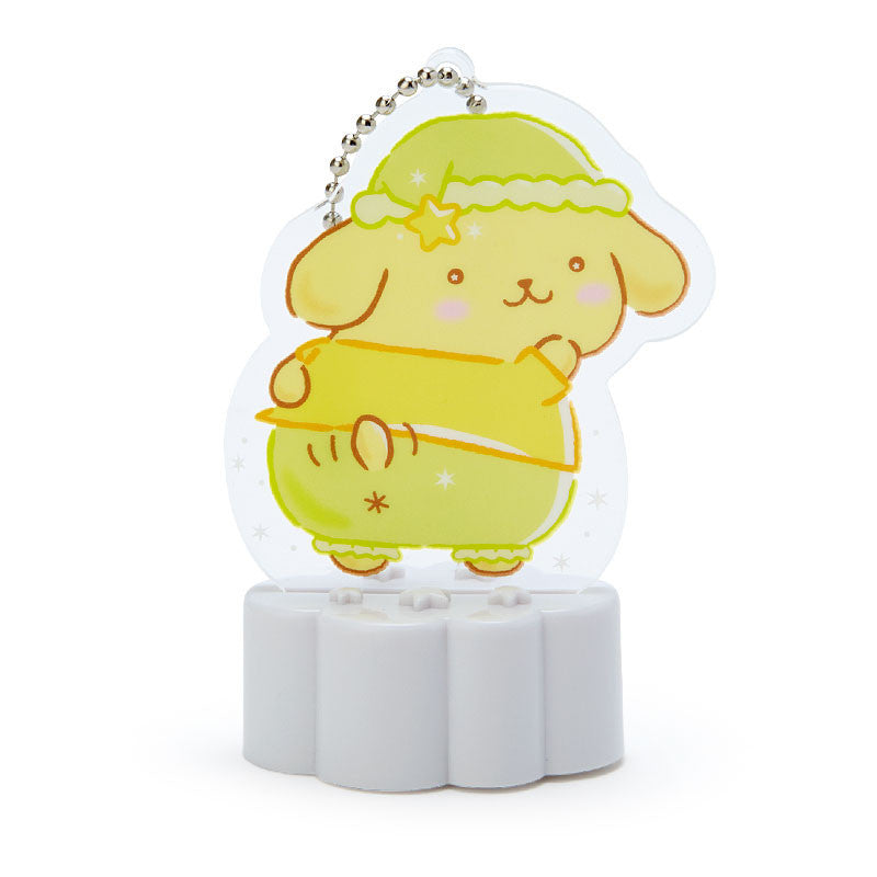 Sanrio Pompompurin Acrylic Keychain & Shining Stand