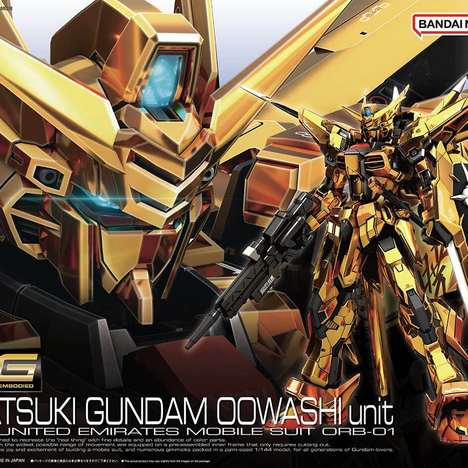 1/144 RG Akatsuki Gundam (Oowashi Pack)