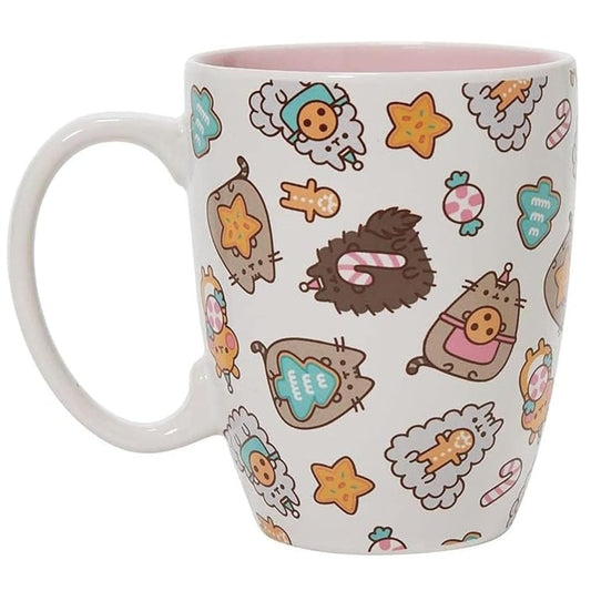 Pusheen The Cat Christmas Cookie & Friend Mug
