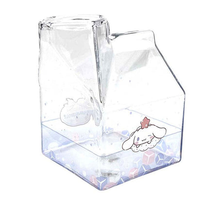 Sanrio Milk Carton Shaped Cup - Cinnamonroll