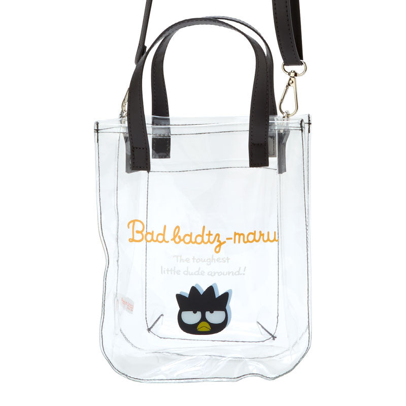 Clear Handbag with Shoulder Strap Bad Badtz Maru Sanrio